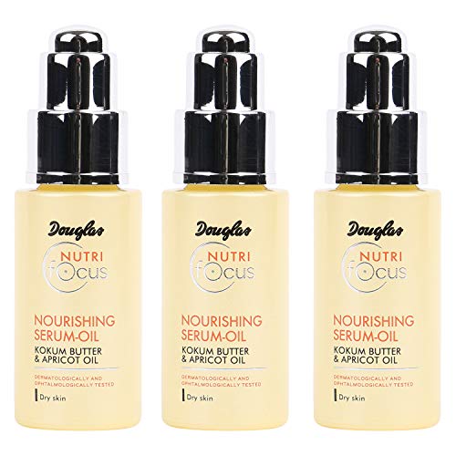 3x Douglas Hautpflege 947456 Gesichtspflege Gesichtsserum Nourishing Serum-Oil 30 ml Set