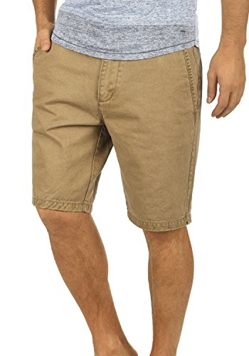 !Solid Pinhel Herren Chino Shorts Bermuda Kurze Hose Aus 100% Baumwolle Regular Fit, Größe:XL, Farbe:Sand (4073)
