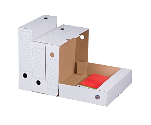 Smartbox Pro Archiv-Ablagebox Bianco, 20er Pack, weiß