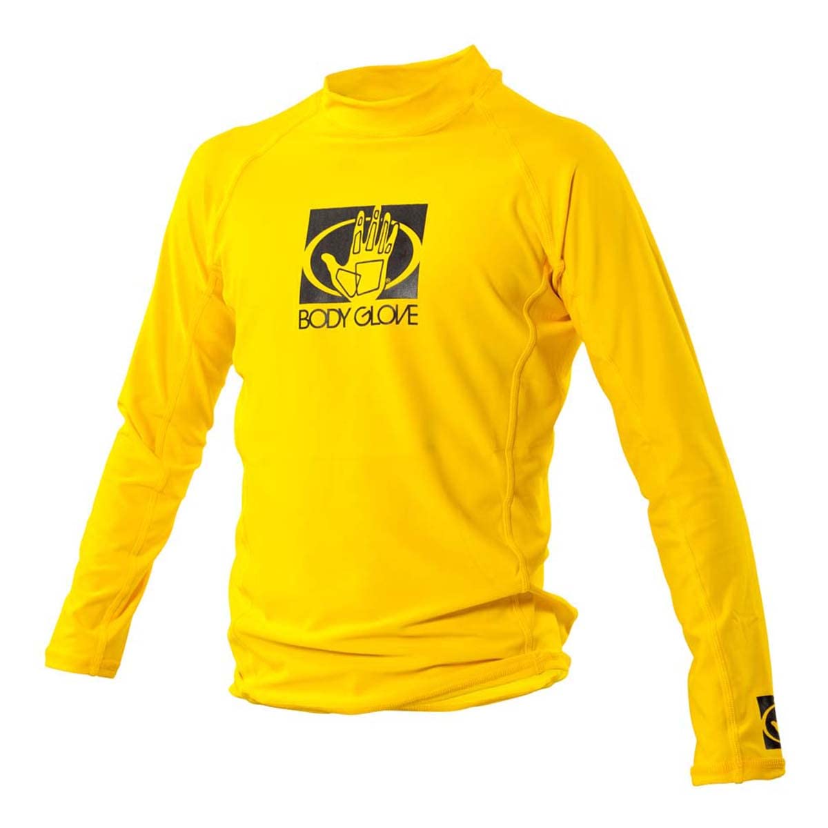 Body Glove Damen Lange Ärmel Rash Guard Shirt, gelb, 8