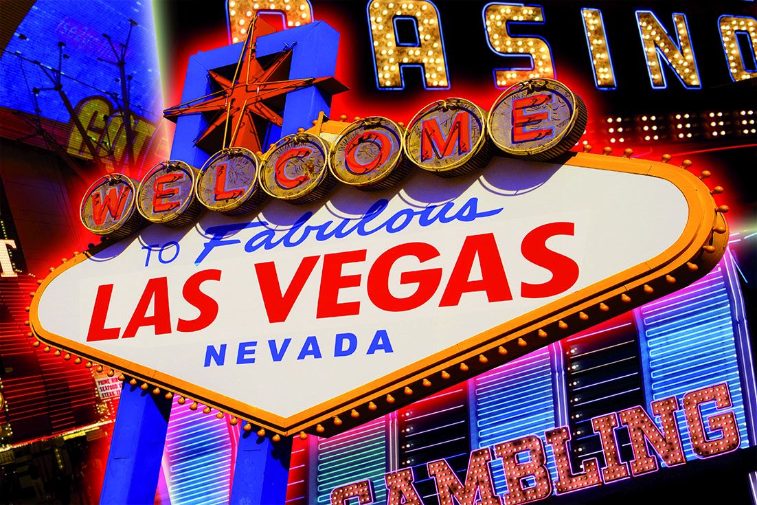 papermoon Vlies- Fototapete Digitaldruck 250 x 180 cm Las Vegas