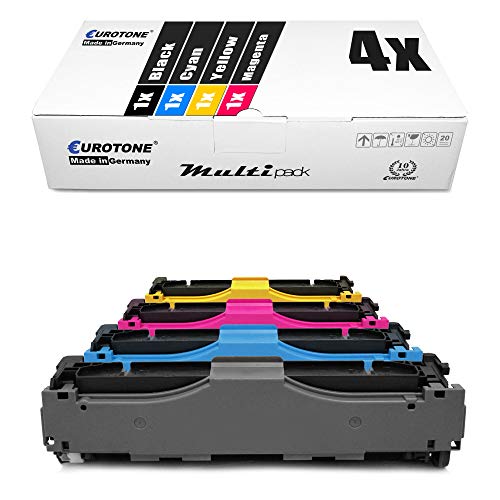 4X Müller Printware Remanufactured Toner für HP Color Laserjet Pro MFP M 377 477 fdn dw fdw fnw ersetzt CF410X-13X 410X