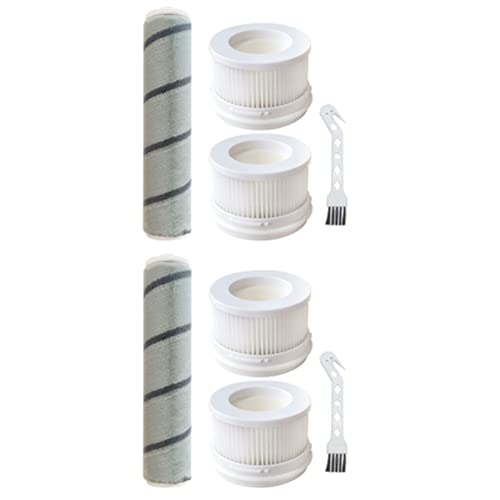 LAXED Hepa Filter Rollbürste Ersatz für 1C schnurlose Staubsaugerbürsten Teile (8 Stück)