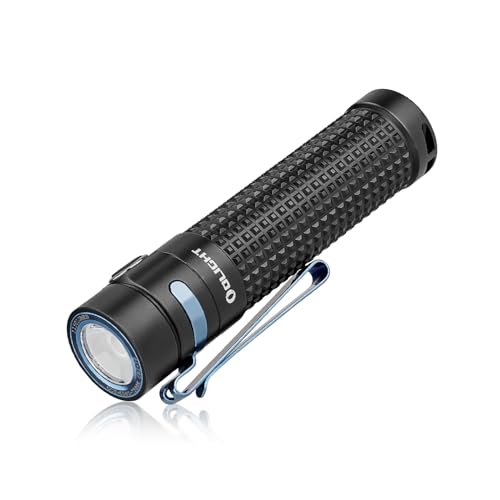 OLIGHT S2R II LED Taschenlampe Aufladbar 1150 Lumen 135 Meter Reichweite Kompakt USB Magnetisch MCC 1A, Max.60 Tage Laufzeit, 5 Lichtmodi Superhell Taschenlampe für Outdoor Campen(Schwarz)
