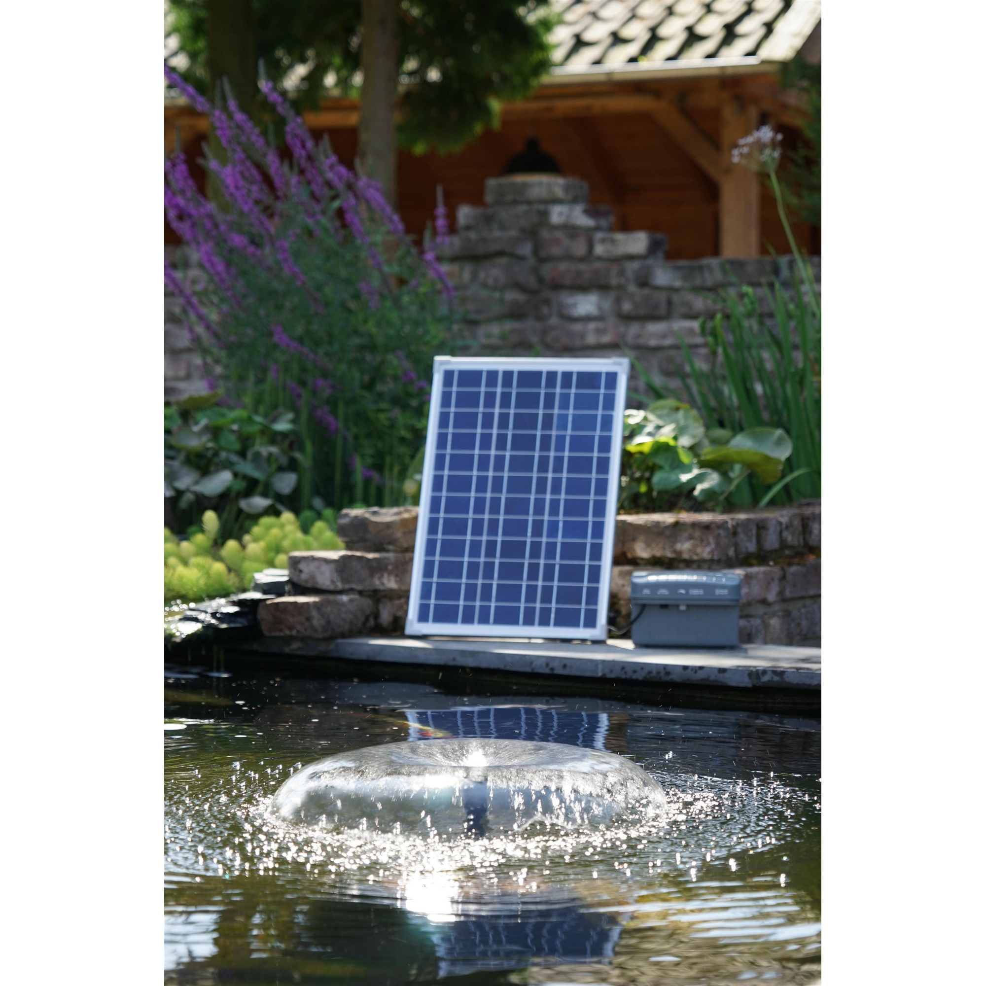 Ubbink Springbrunnenpumpe 'SolarMax 2500 Accu' 53 x 3 x 67 cm 2