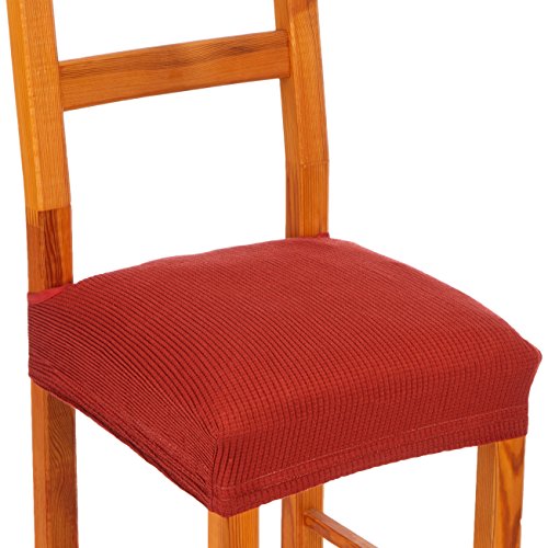 Eysa Ulises elastisch stuhlbezug, Polyester-Baumwolle, 09-orange, 33 x 4 x 22 cm, 2-Einheiten