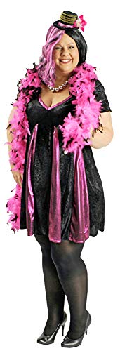 Cabaret Clown Kostüm Damen für große Größen Gr. 44 46