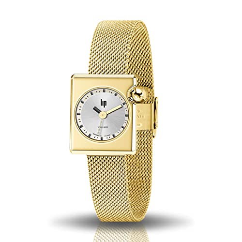 Lip Damen Analog Quarz Uhr mit Leder Armband lip671177
