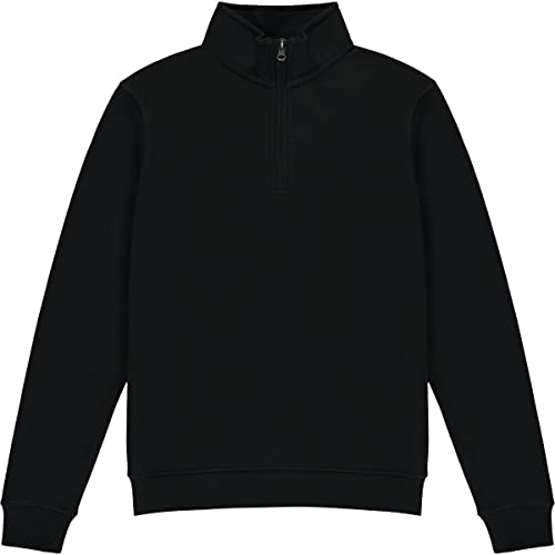 KUSTOM KIT - Sweatshirt mit kurzem Reißverschluss für Herren (XS) (Schwarz)
