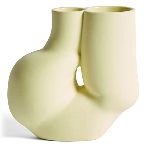 W&S Chubby Vase Soft yellow