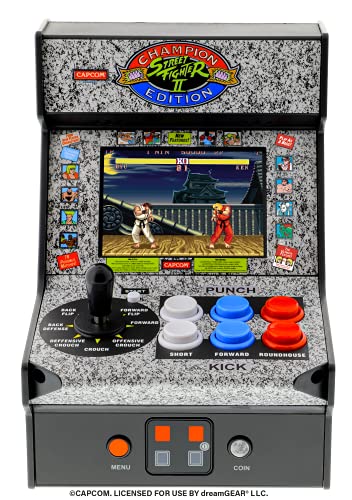 7.5" Collectible Street Fighter II Champion Edition Micro Player (Premium Edition)