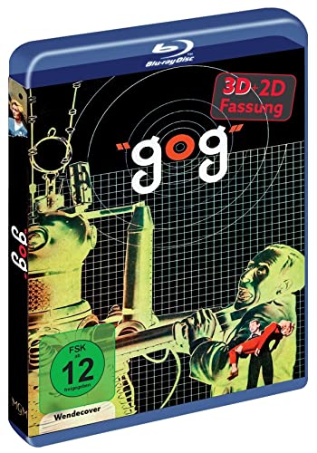 GOG - Spacestation USA - Limited Edition (3D und 2D Fassung auf einer Disc) - Deutsche Blu-Ray Premiere - Sci-Fi von 1954