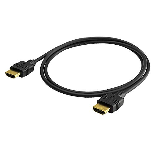 HICON 2m 4K 60fps UHD HDMI® Kabel High Speed 18GBit/s 3D HEAC mit Ethernet slim hochflexibel | HI-HIMM-0200