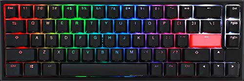 Ducky ONE 2 SF US-Layout, MX-Silent-Red, RGB LED, schwarz