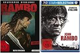 Blu-Ray Rambo 1-4 alle Teile BD Set, Bundle, FSK18 in Deutsch