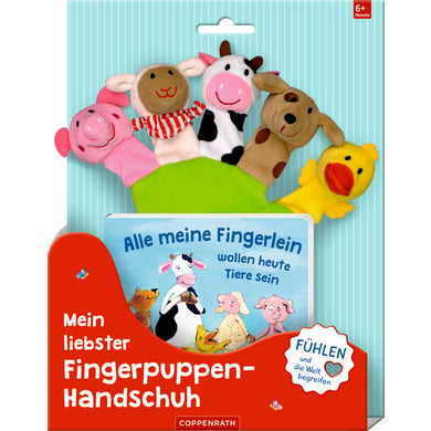 Buch - Mein liebster Fingerpuppen-Handschuh: Alle meine Fingerlein wollen heute Tiere sein