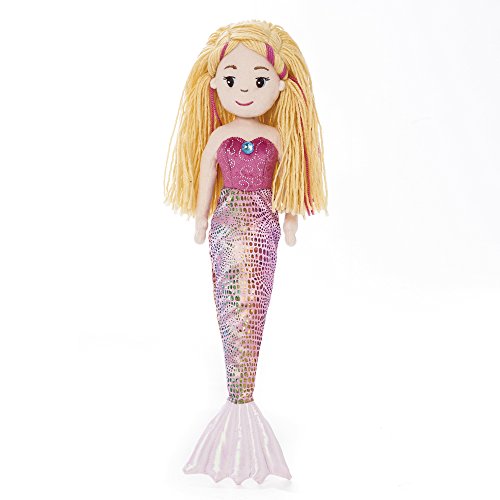 Mermaid Sea Sparkles Aurora Meerjungfrau Nixe Stoffpuppe Mädchen Puppe Plüsch: Art: Melody 45,5 cm, 13346