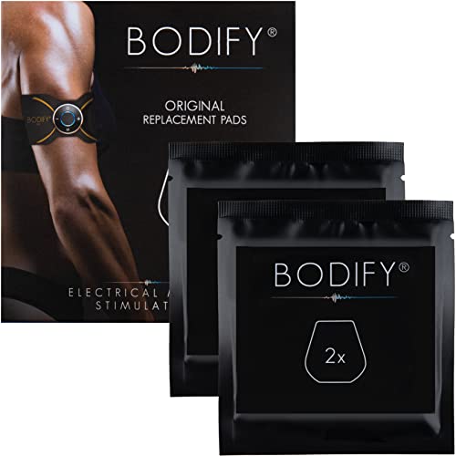 Bodify Original Ersatz-Pads 2er-Set (Ohne Controller) für EMS Arm & Bein Trainer Pro - Muskeltrainer für Männer und Frauen