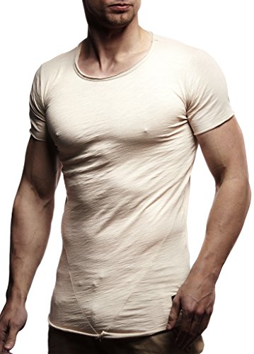 Leif Nelson -T Shirt Herren für Sports & Outdoor | Sportshirt Herren Kurzarm & Slim Fit Tshirt Herren | Teil der Herren Sportbekleidung | Manner T-Shirt | Activewear & Gym Shirt für Herren LN-6281
