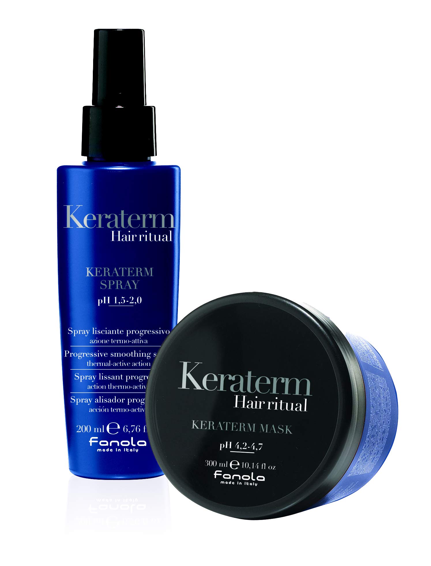 Fanola KERATERM Set: Hair Ritual Spray 200 ml & Hair Ritual Maske 300 ml