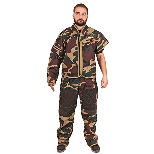 Dingo Gear S01013 Trainingsjacke für Hunde, Ripstop, Light Guard, Camouflage, Größe L