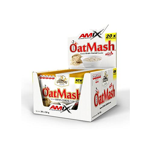 amix oat mash Geschmack Erdbeere mit Joghurt, 20 Pads, 50 Gramm
