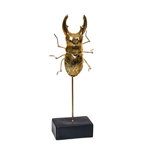 CIAL LAMA Goldener Käfer auf Ständer