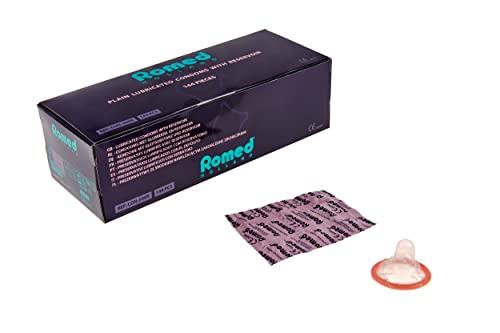 Romed Kondome mit Gleitsubstanz und Reservoir Latex (Kaufmenge: 144 Stück)
