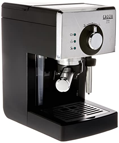 Gaggia 886843511010 Viva de Luxe Kaffeemaschine, silber