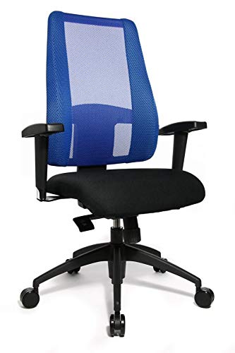 TOPSTAR Bürostuhl Lady Sitness Deluxe, schwarz/blau