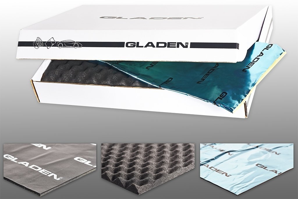 Gladen Audio Dämmkit 2-Door Kit Professional Innenaustattung Upgrade