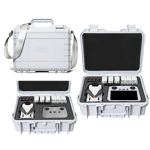 ZJRXM Mini 3 Pro Tasche Hardshell Koffer, Professioneller Hartschalenkoffer Tragetasche für DJI Mini 3 Pro/Mini 3 Drohne und Zubehör