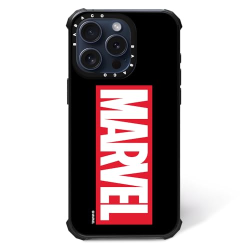 ERT GROUP Original und Offiziell Lizenziertes Marvel Muster Marvel 001 Magnetisch Handyhülle für iPhone 15 Plus Case, Zoll Kompatibel mit MagSafe, stoßfest, Hülle, Black