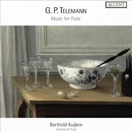 CD - Telemann Flute Music: Kuijken (1 CD)