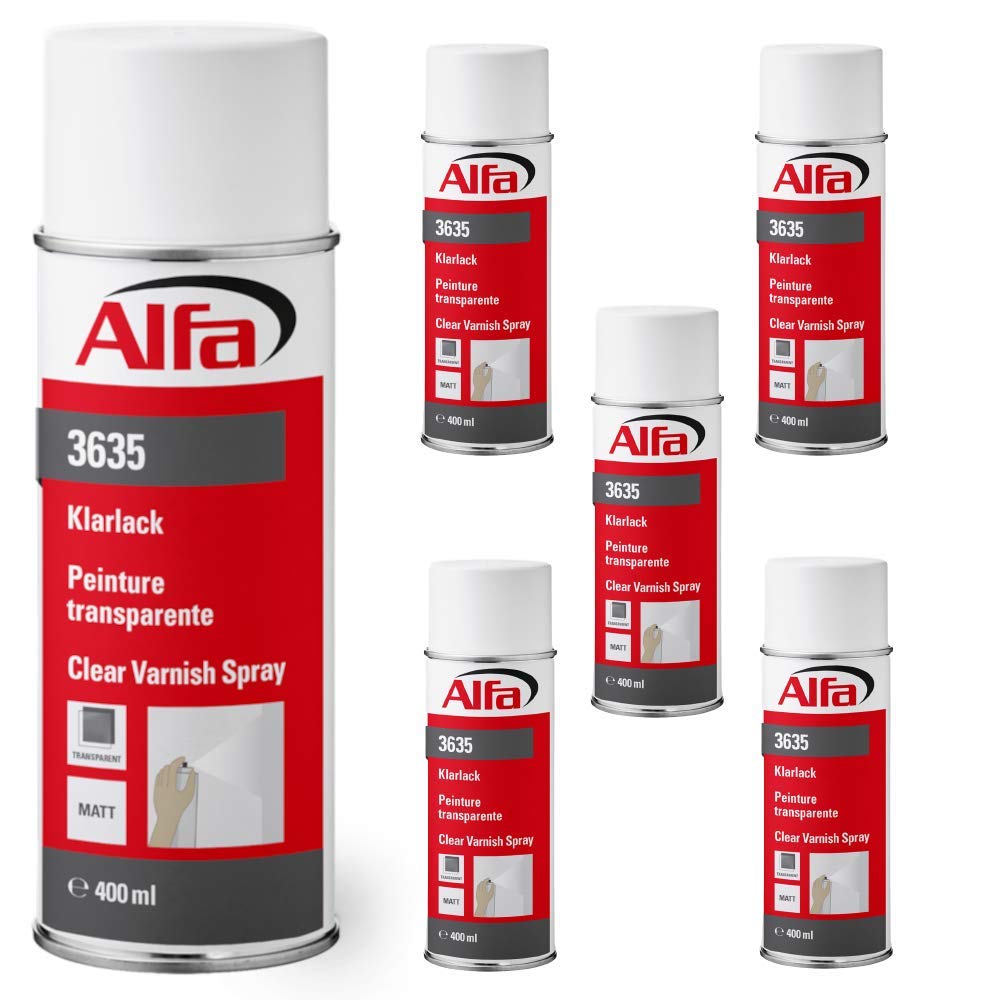 Alfa Klarlack 400 ml (6, Matt)