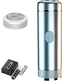 Aweshave Trimmer, Aweshave Dapper, The Dapper Premium Body Trimmer for Hoden und Körper, Aweshave 2.0 Premium Body Trimmer (Color : Silver)