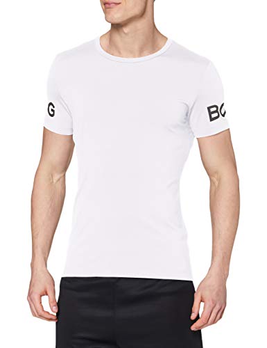 Björn Borg Men's Borg T-Shirt, Weiß, Small