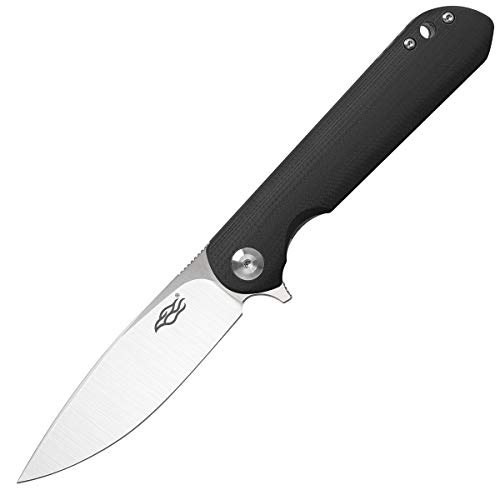 Ganzo Messer FH41 Taschenmesser Outdoormesser, D2 Stahl, Flipper Lock, Farbe:schwarz