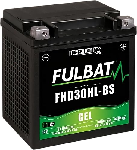 Fulbat - Motorrad Batterie Gel FHD30HL-BS/ETX30L 12V 30Ah