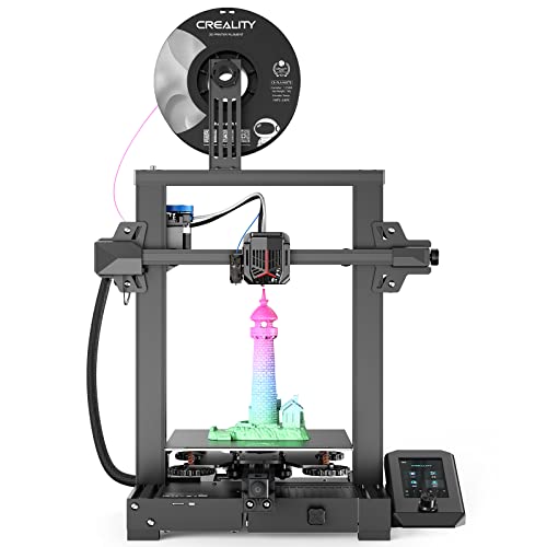 Creality Ender 3 V2 Neo 3D-Drucker mit CR Touch Auto Leveling Kit PC-Federstahlplattform Vollmetall-Extruder, zu 95% vorinstalliert