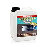GREENWOOD - WPC Reiniger 2,5 lt. mit Pflegestoffen- Super-Konzentrat. WPC Reiniger pH Neutral