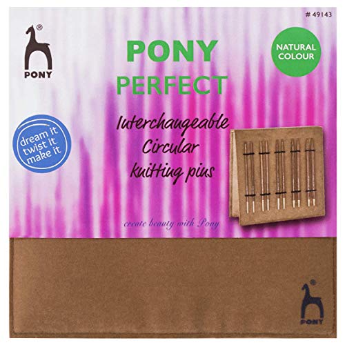 Pony Perfekte Rundstricknadeln, austauschbar, Luxus-Geschenketui
