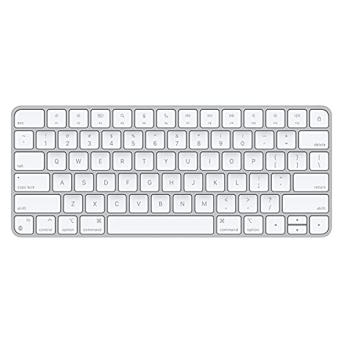 Apple Magic Keyboard (Neuestes Modell) - Dänisch - Silber