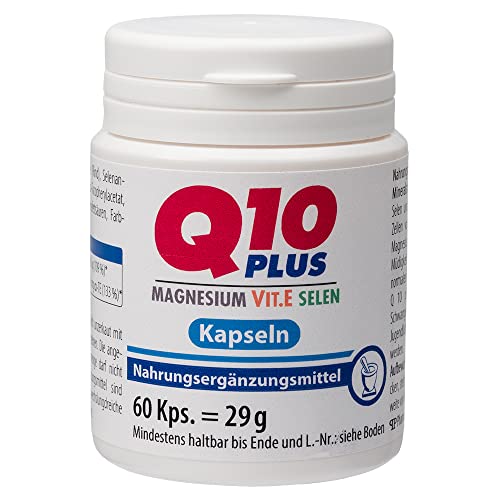 Pharma-Peter Q10 30 mg plus Magnesium Vitamin E Selen Kapseln, 60 Kapseln