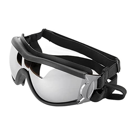 5 Stück Hunde-Sonnenbrillen, verstellbare schwarze Haustier-Sonnenbrille – stilvolle Hundebrille, Anti-UV-Haustier-Sonnenbrille, wasserdicht, winddicht, Welpenaugenschutz für kleine, mittelgroße und