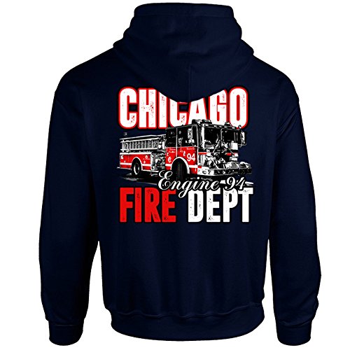 Chicago Fire Dept. - Engine 94 Pullover mit Kapuze (XL)