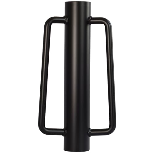 LADECH Zaunpfosten-Treiber, 5,4 kg, robuster Handpfosten-Pfounder mit Griff, Verwendung für Metall-U-Pfosten, T-Pfosten, Gartenzaun (5,4 kg)