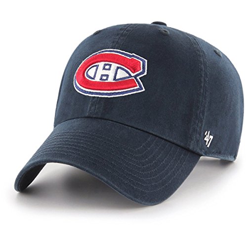 '47 Brand Adjustable Cap - CLEAN UP Montreal Canadiens Navy