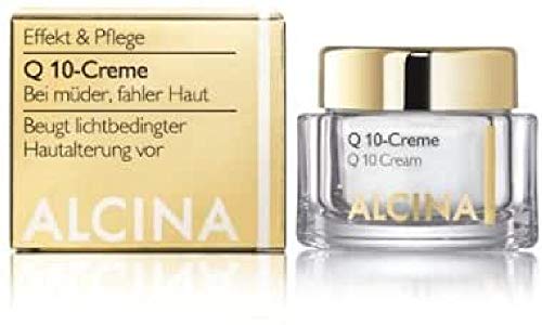 3er E Q10 Creme pflegende Kosmetik Alcina bei müder fahler Haut je 50 ml = 100 ml