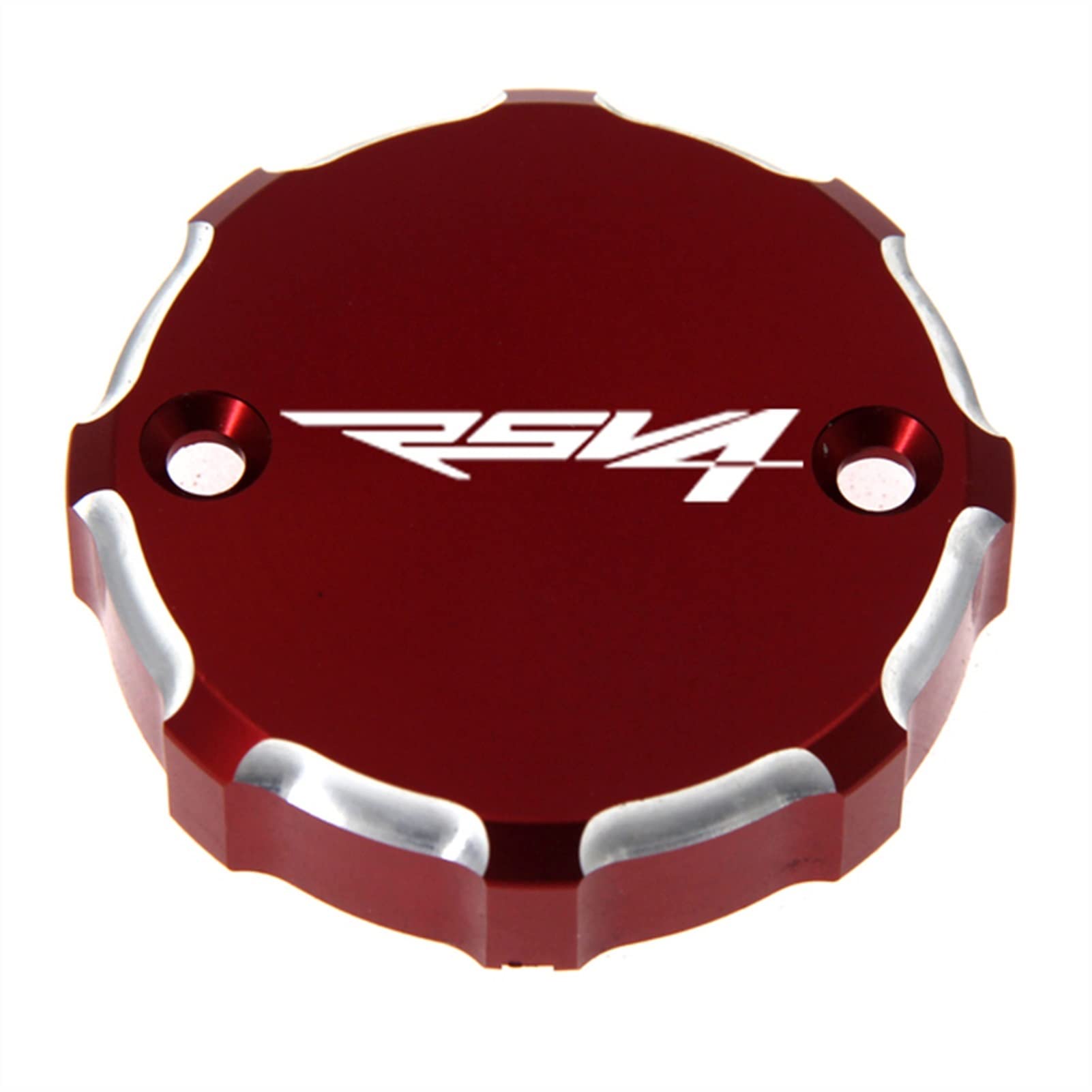 Für Aprilia RSV4 2009-2014 Motorrad Vorderrad Bremsflüssigkeitsbehälter Abdeckkappe (Color : Red)